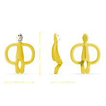 Load image into Gallery viewer, Matchstick Monkey Original Teething Toy & Gel Applicator - Yellow