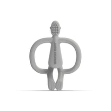 Load image into Gallery viewer, Matchstick Monkey Original Teething Toy & Gel Applicator - Cool Grey