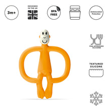 Load image into Gallery viewer, Matchstick Monkey Original Teething Toy & Gel Applicator - Orange