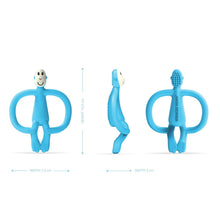 Load image into Gallery viewer, Matchstick Monkey Original Teething Toy & Gel Applicator - Light Blue