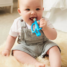 Load image into Gallery viewer, Matchstick Monkey Original Teething Toy & Gel Applicator - Light Blue