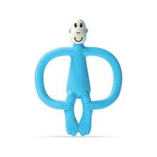Load image into Gallery viewer, Matchstick Monkey Original Teething Toy & Gel Applicator - Light Blue