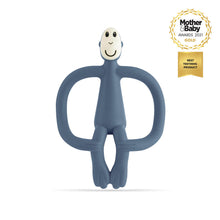Load image into Gallery viewer, Matchstick Monkey Original Teething Toy With Tail - Airforce Blue