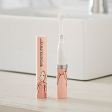 Load image into Gallery viewer, Matchstick Monkey Baby Sonic Toothbrush - Dusty Pink
