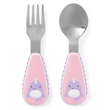Load image into Gallery viewer, Skip Hop Skip Hop Zoo Utensils - Narwhal