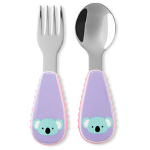 Load image into Gallery viewer, Skip Hop Zoo Utensils Fork & Spoon - Koala
