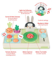 Load image into Gallery viewer, Skip Hop Farmstand Let The Beet Drop DJ Set Baby Musical Toy