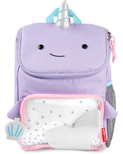 Load image into Gallery viewer, Skip Hop Zoo Big Kid Backpack - Narwhal