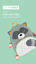 Load image into Gallery viewer, Skip Hop Zoo Little Kid Backpack - Raccoon