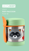 Load image into Gallery viewer, Skip Hop Zoo Insulated Food Jar - Raccoon