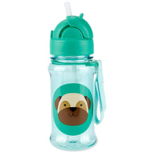 Load image into Gallery viewer, Skip Hop ZOO Tritan Renew Straw Bottle- Pug