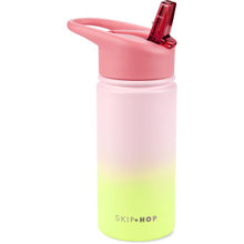 Load image into Gallery viewer, Skip Hop Wander Stainless Steel Water Bottle - Ombre Pink