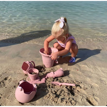 Load image into Gallery viewer, Scrunch Seedling Pot with Trowel - Old Rose