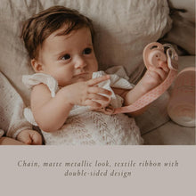 Load image into Gallery viewer, Suavinex Soother Clip with Ribbon - Bonhomia Owl Green