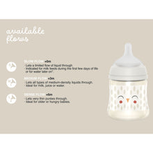 Load image into Gallery viewer, Suavinex 150ml Polyamide Premium Bottle with Slow Flow SX Pro Physiological Silicone Teat - Bonhomia Feather Beige