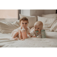 Load image into Gallery viewer, Suavinex 270ml Polyamide Premium Bottle with Medium Flow SX Pro Physiological Silicone Teat - Bonhomia Feather Beige