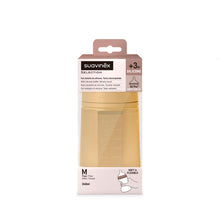 Load image into Gallery viewer, Suavinex Colour Essence All Silicone Bottle 240ml - Mustard