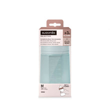 Load image into Gallery viewer, Suavinex Colour Essence All Silicone Bottle 240ml - Blue