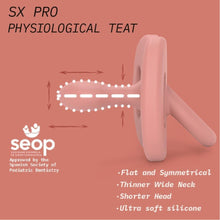 Load image into Gallery viewer, Suavinex Colour Essence All Silicone Soother with SX Pro Physiological Teat 6-18M - Brick Red