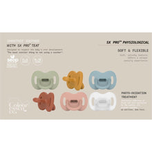Load image into Gallery viewer, Suavinex Colour Essence All Silicone Soother with SX Pro Physiological Teat 6-18M - Mustard