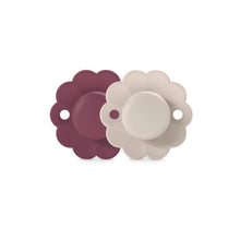 Load image into Gallery viewer, Suavinex Wonder Soother 6-18 Months 2 Pack - Magenta/Mauve Chalk