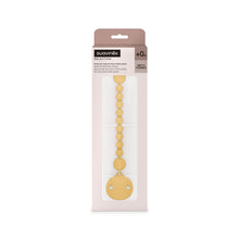 Load image into Gallery viewer, Suavinex Colour Essence Silicone Bobble Soother Clip - Mustard