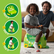 Load image into Gallery viewer, Trunki Suitcase - Dudley the Dinosaur