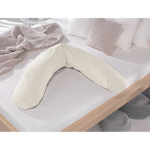 Load image into Gallery viewer, Theraline The Original Maternity and Nursing Pillow - Pebble Grey Bamboo