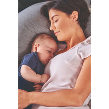 Load image into Gallery viewer, Theraline The Original Maternity and Nursing Pillow - Melange Mid Grey Bamboo