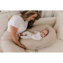 Load image into Gallery viewer, Theraline Muslin Maternity & Nursing Pillow - Sand Beige