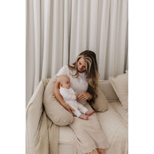 Load image into Gallery viewer, Theraline Muslin Maternity & Nursing Pillow - Sand Beige