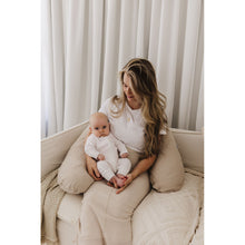 Load image into Gallery viewer, Theraline Muslin Maternity & Nursing Pillow - Sand Beige