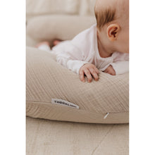 Load image into Gallery viewer, Theraline Muslin Maternity & Nursing Pillow - Sand Beige