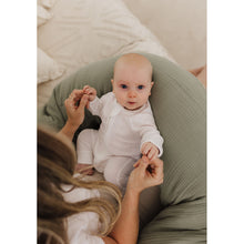 Load image into Gallery viewer, Theraline Muslin Maternity & Nursing Pillow - Sage