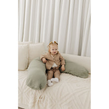 Load image into Gallery viewer, Theraline Muslin Maternity & Nursing Pillow - Sage