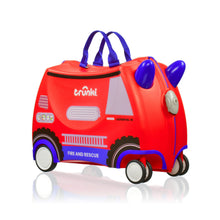 Load image into Gallery viewer, Trunki Glide Ride-on Luggage - Frank the Firetruck