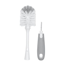Load image into Gallery viewer, OXO Tot Bottle Brush with Detail Cleaner & Stand - Grey