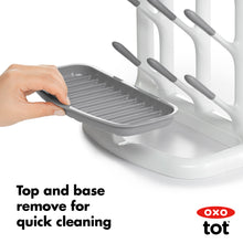 Load image into Gallery viewer, OXO Tot Space Saving Drying Rack - Gray