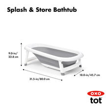 Load image into Gallery viewer, OXO Tot Splash & Store Bathtub