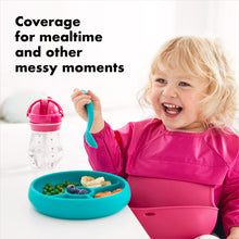Load image into Gallery viewer, OXO Tot Sleeved Bib - Pink