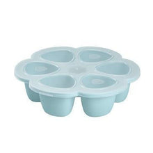 Load image into Gallery viewer, Beaba Multiportions Silicone Freezer Tray 6 x 90ml - Blue