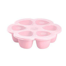 Load image into Gallery viewer, Beaba Multiportions Silicone Freezer Tray 6 x 90ml - Pink