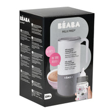 Load image into Gallery viewer, Beaba Milk Prep Bottle & Drinks Preparer - White Grey (BS Plug)