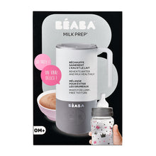 Load image into Gallery viewer, Beaba Milk Prep Bottle & Drinks Preparer - White Grey (BS Plug)