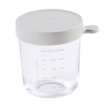 Load image into Gallery viewer, Beaba Superior Glass Conservation Jar 250ml - Grey