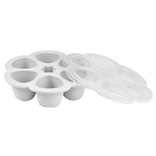 Load image into Gallery viewer, Beaba Multiportions Silicone Freezer Tray 6 x 90ml - Grey