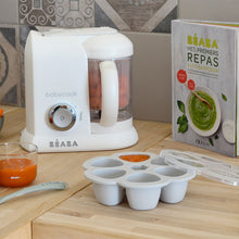 Load image into Gallery viewer, Beaba Multiportions Silicone Freezer Tray 6 x 90ml - Grey