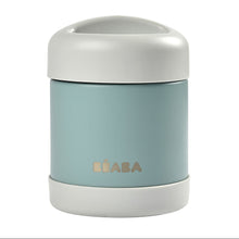 Load image into Gallery viewer, Beaba Stainless Steel Food Container 300ml - Light Mist/Eucalyptus Green