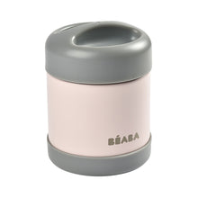 Load image into Gallery viewer, Beaba Stainless Steel Food Container 300ml - Dark Mist/Light Pink