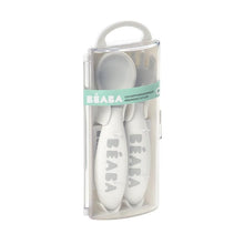 Load image into Gallery viewer, Beaba 2nd Stage Training Fork & Spoon with Case - Nude